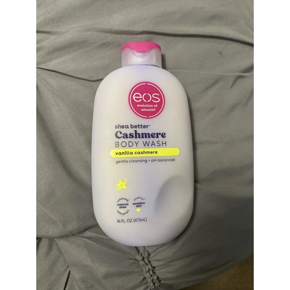 Eos Shea Better Cashmere Body Wash, Vanilla Cashmere, 16 Fl Oz ( Pack 1)